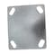 Vestil Glass Filled Nylon Rigid Caster 4 In. Diameter x 2 In. Width 800 Lb. Capacity Black CST-VE-4X2GFN-R - alternate 9